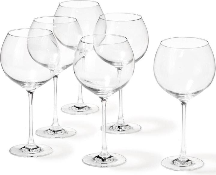 Leonardo Burgunderglas Cheers 750ml (75 cl, 6 Gläser, Rotweingläser, Weissweingläser)