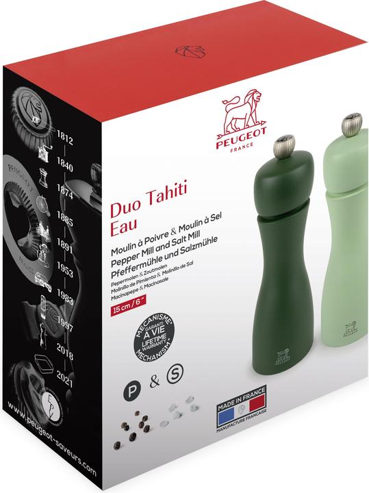 Produktbild Peugeot Pfeffermühle Salzmühle TAHITI Duo Set (Pfeffer, Salz)
