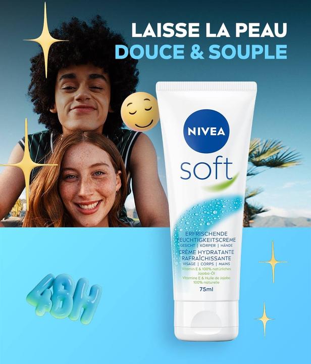 Actual product image NIVEA Soft Tube (Body cream, 75 ml)