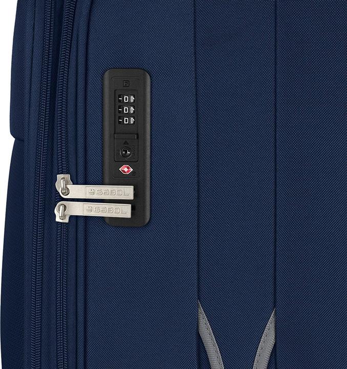 Actual product image Gabol Zambia 4-wheel suitcase set 3-piece with stretch fold (115 l, XL (from 140l))