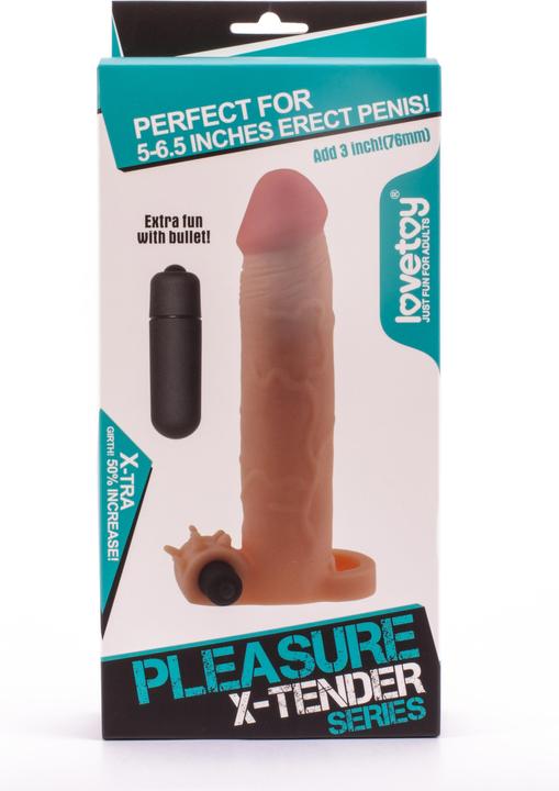 Lovetoy Pleasure X-Tender Vibrierende Penishülse 5