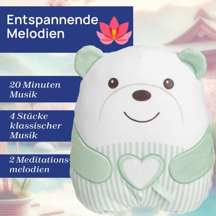 Actual product image Chicco Cuddly Meditation Teddy Bear Neutral