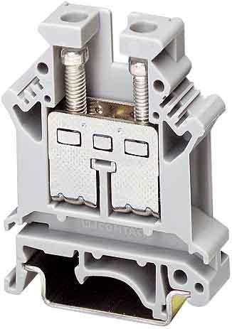 Actual product image Phoenix Contact Feed-through terminal block UK 16 Gray 50 pcs.