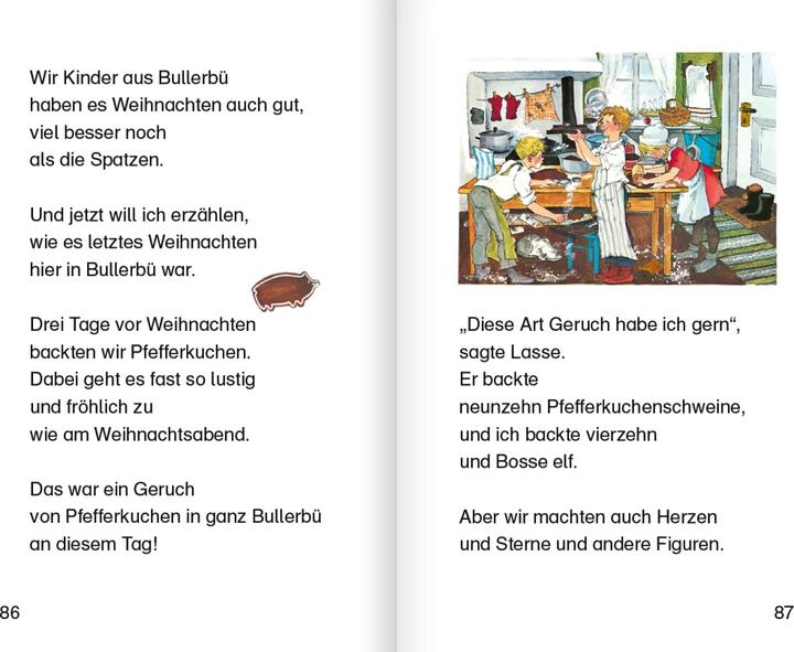 Produktbild Weihnachten mit Pippi, Madita und Pelle (Deutsch, Astrid Lindgren, Katrin Engelking, Ilon Wikland, Jutta, 2022)