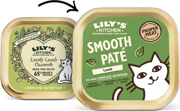 Actual product image Lily's Kitchen Wet feed lamb casserole, 19 x 85g (Adult, 19 pcs., 1615 g)