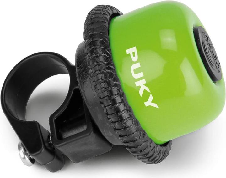 Actual product image Puky G20 rotating ring bell for wheels and scooters with 20mm handlebar diameter - Kiwi