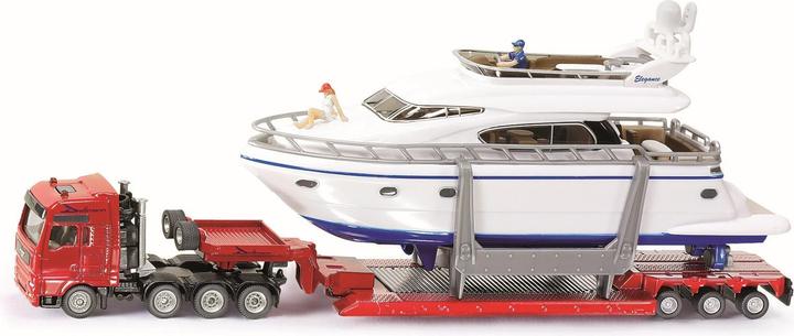 Produktbild Siku Schwertransport mit Yacht