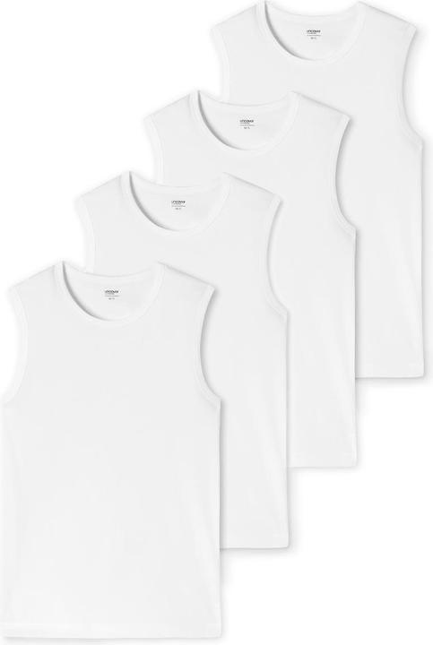 Actual product image Uncover by Schiesser 4 Pack Basic Undershirt / Tanktop (M)