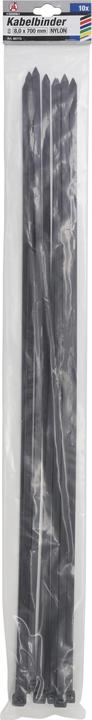 Actual product image BGS Cable Tie Assortment black 8.0 x 700 mm 10 pcs. (Plastic cable ties, 700 mm, 10 pcs.)