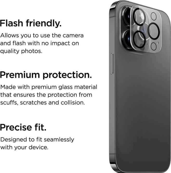 Image du produit Eiger Mountain Glass Lens (1 pièce(s), Apple iPhone 15 Pro, Apple iPhone 15 Pro Max)