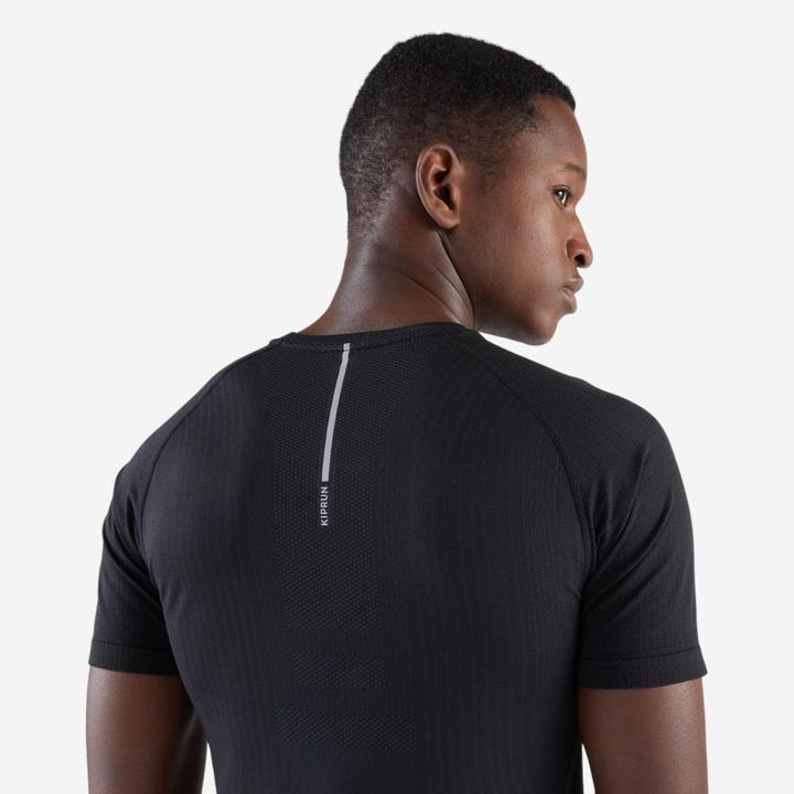 Image du produit Kiprun T-SHIRT DE RUNNING 500 CONFORT SLIM noir fumé (XL)