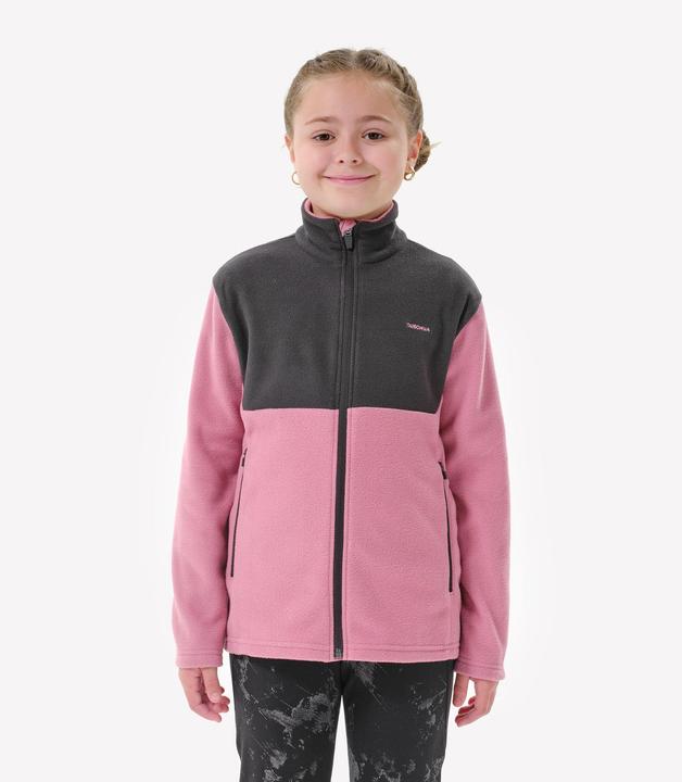 Quechua Fleecejacke Kinder Gr. 122–170 Wandern - MH500 Zip TW
