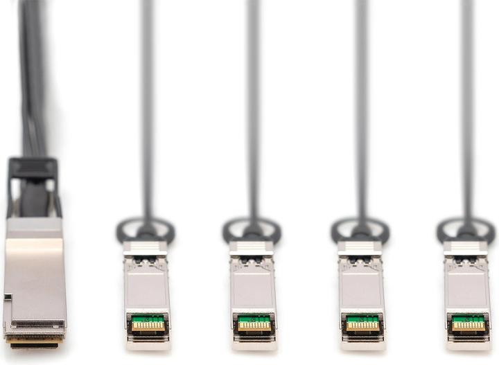 Actual product image Digitus 40G QSFP+ to 4XSFP+ Direct Attach Cable 5m (5 m)