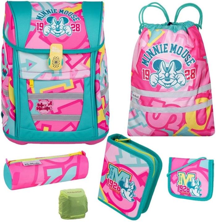 Familando Minnie Mouse Schulranzen-Set (18 l)