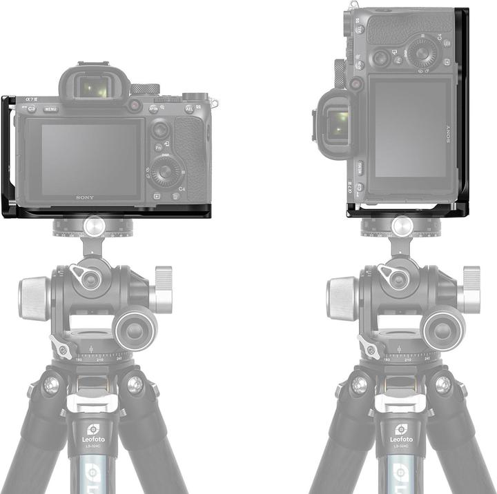 Immagine prodotto Leofoto L-angolo LPS-A73 per Sony A7-III e A7M-III (Alpha 7 Marchio) (L-rotaia)