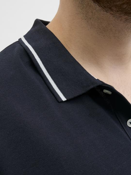 Produktbild Jack & Jones Plus Size Gedruckt Poloshirt Poloshirt (4XL)