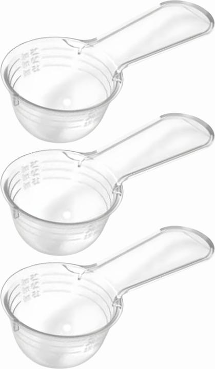 Produktbild Novaliv 3X Messlöffel 30g robuster Kunststoff Made in Germany präzise Dosierung von Pulvern und Flüs