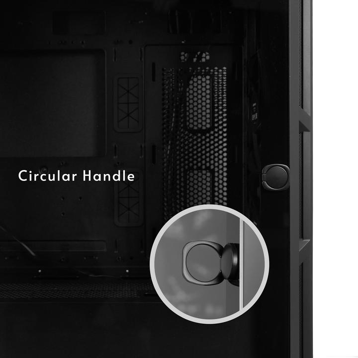 Actual product image Chieftec Apex Lumo GA-01B-L-OP (black, tempered glass) (ATX, Mini-ITX, E-ATX, mATX)