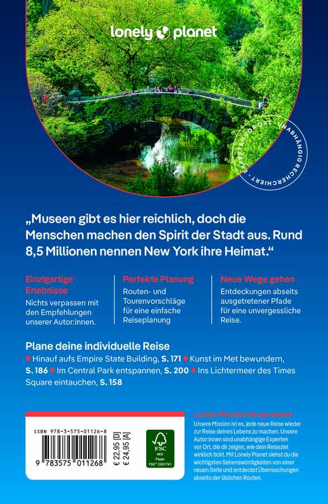 Produktbild Reiseführer New York (Deutsch, John Garry, Brian Healy, Meena Thiruvengadam, Teddy Minford, Caroline Trefler, 2024)