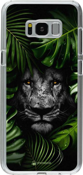 Produktbild PhoneLook Hülle transparent Forest Lion (Samsung Galaxy S8+)