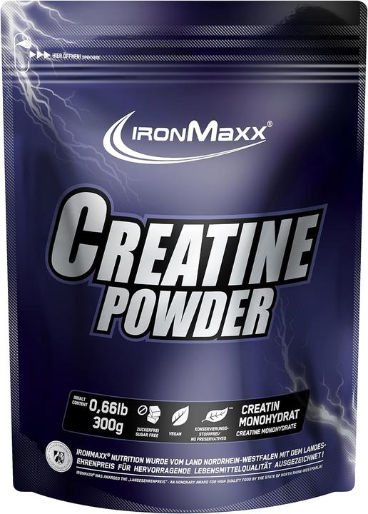 Actual product image IronMaxx Creatine Powder (1 Piece, Powder, 300 g)