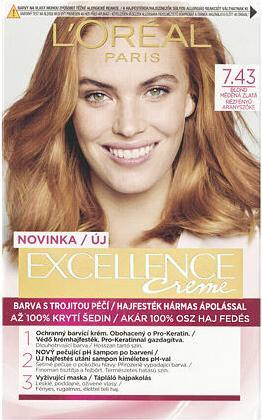 Immagine prodotto L'Oréal Paris Loreal Professionnel - Crema Excellence 7,43 l di oro rame (7,43ond Rame Oro)