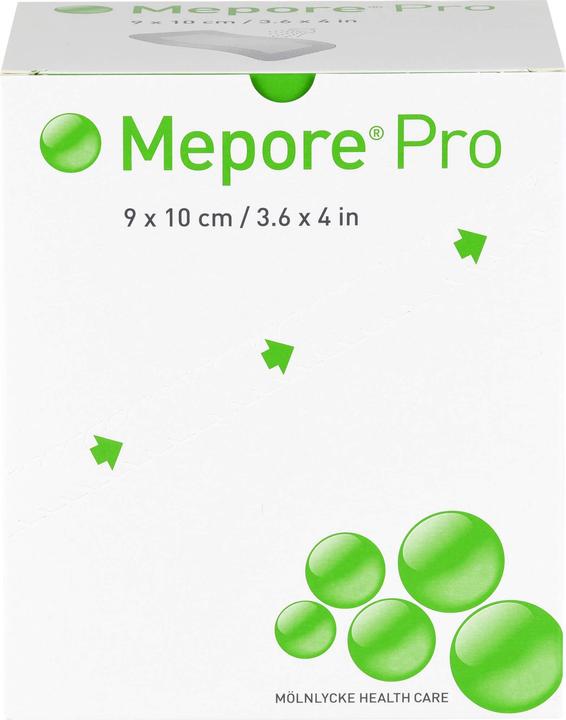 Actual product image Mepore Wundverband 10x9cm Wundkissen 6x5cm steril (40 x)