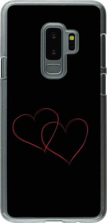 Actual product image PhoneLook Cover transparent Valentine 2023 attached heart (Samsung Galaxy S9+)