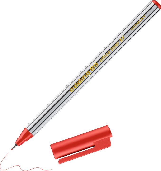 Productafbeelding Edding Fineliner 89 officeliner (Rood, 1 x)