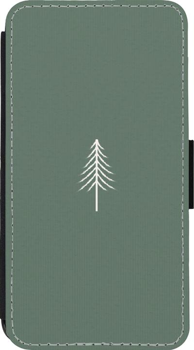 Produktbild PhoneLook Hülle Wallet schwarz Christmas 22 minimalist tree (Apple iPhone 13 mini)