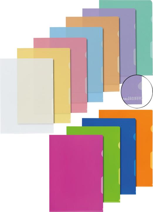 Image du produit Kolma Chemise transparente A4 grainée superstrong carrot (A4, 100 x)