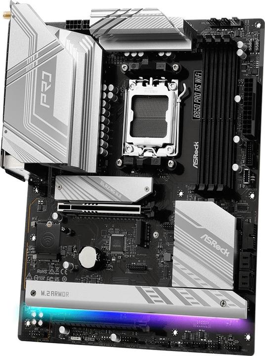 Image du produit AsRock B850 Pro RS WiFi (AM5, AMD B850, ATX)