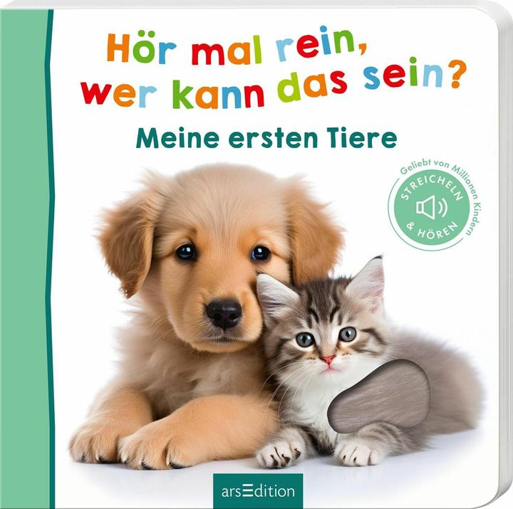 Actual product image Hör mal rein, wer kann das sein? – Meine ersten Tiere (German)