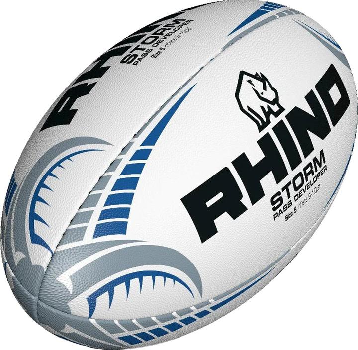 Actual product image Storm Pass Developer Rugby Ball