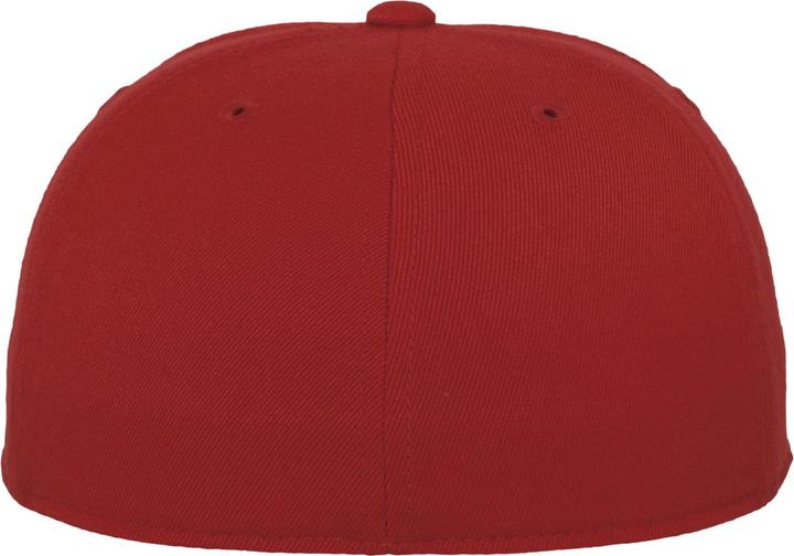 Actual product image Yupoong Flexfit Unisex Premium 210 Fitted Flat Peak Cap (S, M)