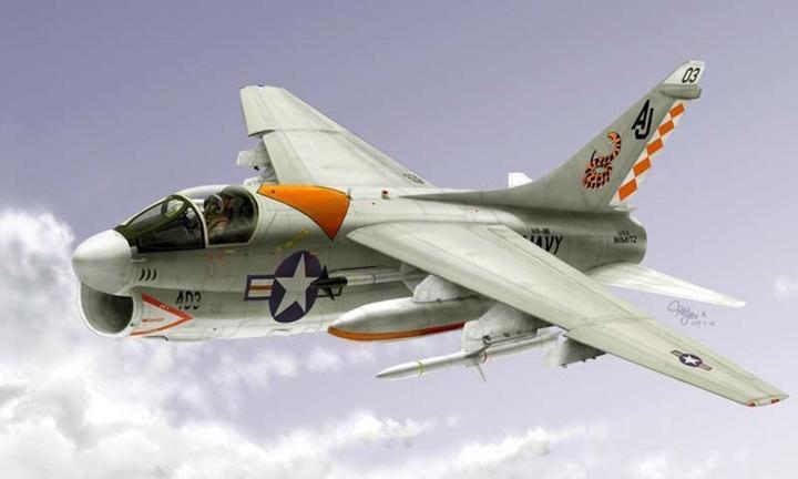 Actual product image Hobby Boss A-7E Corsair II