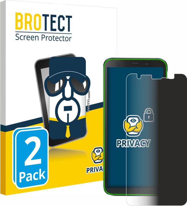 Immagine prodotto BROTECT Pellicola privacy antispia Pellicola di protezione dalla luce blu (2 Pezzo/i, Blackview BV6300 Pro)