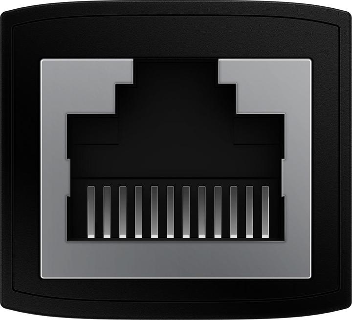 Produktbild Baseus Netzwerkanschluss AirJoy Series RJ-45 Ethernet-Kabelanschluss 1 Stück - Schwarz (Netzwerk Kupplung)