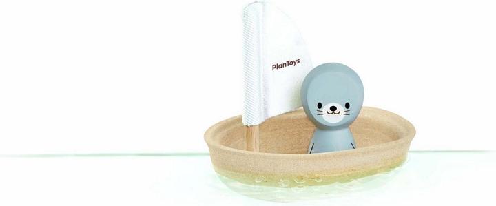 Actual product image Plantoys Sailboat - sea lion