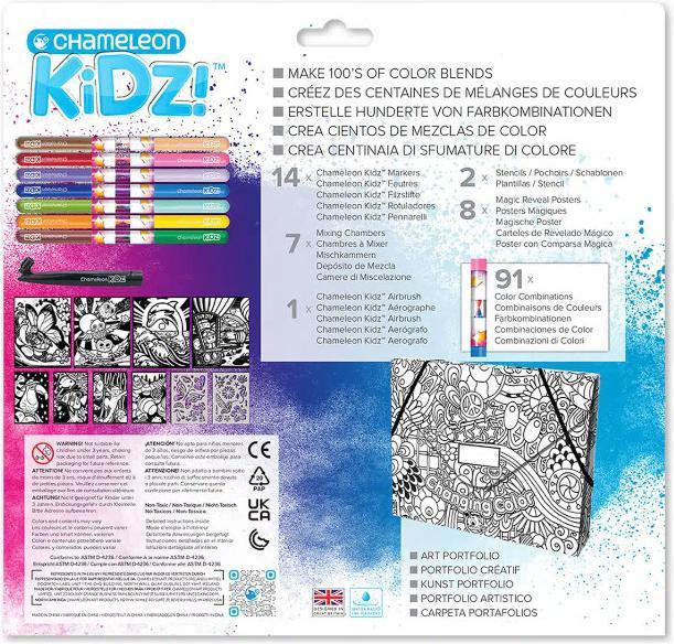Produktbild Chameleon Airbrush Art Portfolio Set (Mehrfarbig, 14 x)