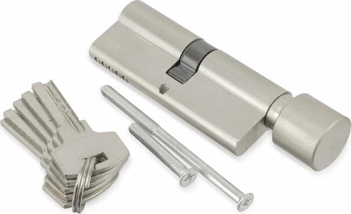 Produktbild Masterproof Sicherheits-Schliesszylinder mit Knauf 1018-PJXY, 80 mm