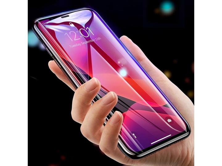 Produktbild Baseus 0.3mm Full-screen and Full-glass Tempered Glass Film(2pcspack+Pasting Artifact) for iP XS Max/11... (2 Stück, Apple iPhone XS Max, Apple iPhone 11 Pro Max)