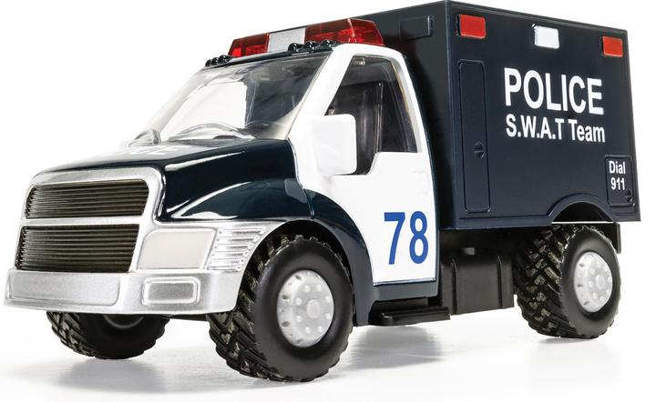 Actual product image Hornby CHUNKIES Police S.W.A.T Truck.
