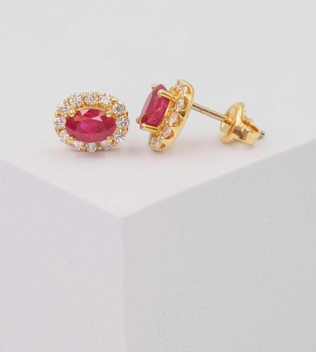 Image du produit Muau Boucles d'oreilles (Or jaune 750/18K)
