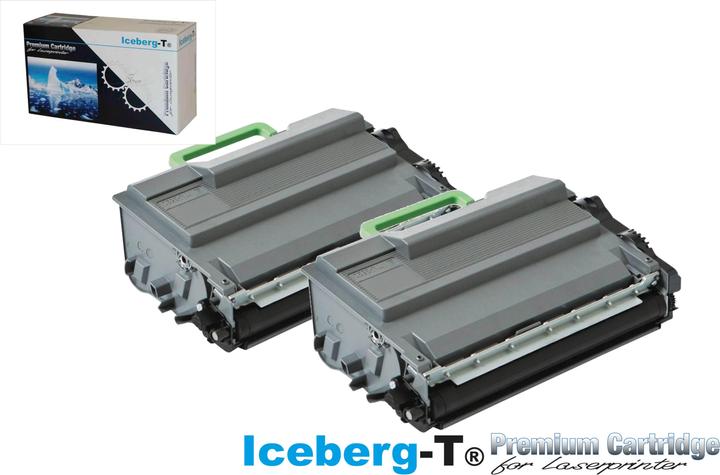 Image du produit Iceberg-T Toner TN-3520 DuoPack 2 pièces à 20'000 pages, noir (CF)