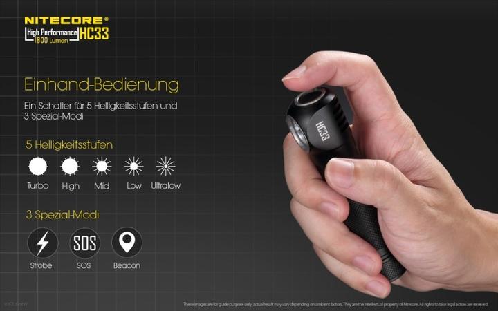 Image du produit Nitecore Hc33 (1800 lm)