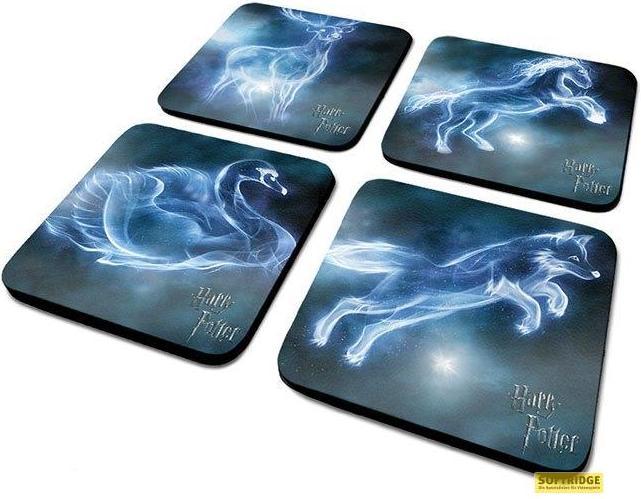 Bandai Harry Potter: Patronus (4 Pièces) (4 x, Dessous de verre)