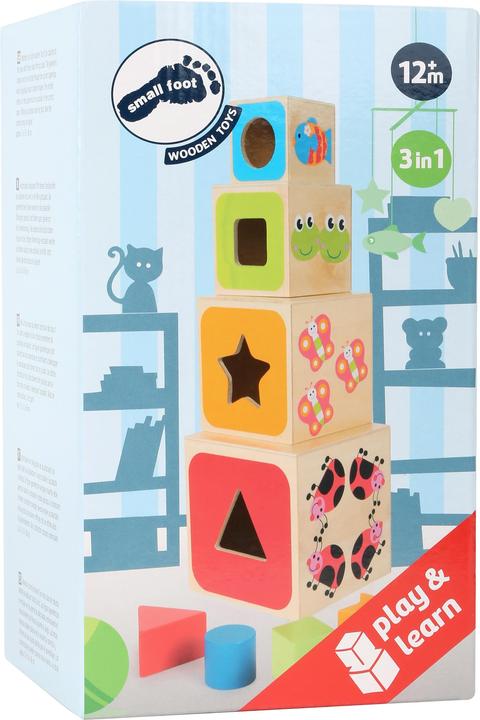 Produktbild small foot Stapelwürfel ABC