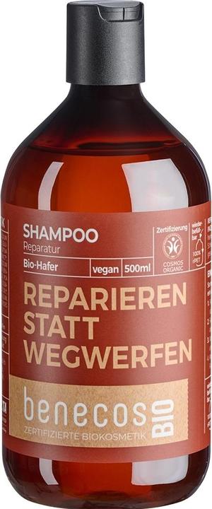 Benecos Shampoo Reparatur Hafer (500 ml, Flüssiges Shampoo)