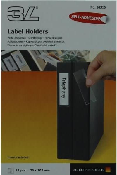 Image du produit Fenêtre de visualisation Porte-étiquettes